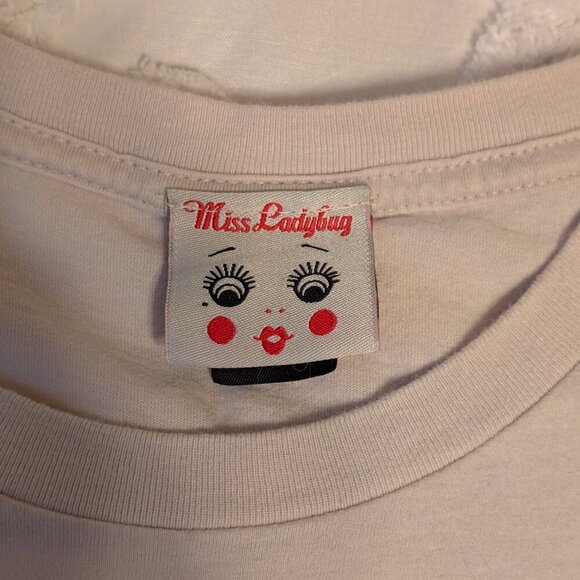 Miss Ladybug XXL t-shirt Monsters Wear Masks EUC Halloween you can be adorable - Picture 6 of 7